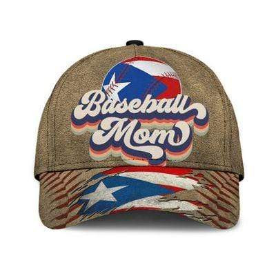 Gift For Mother Baseball Mom Printing Baseball Cap Hat