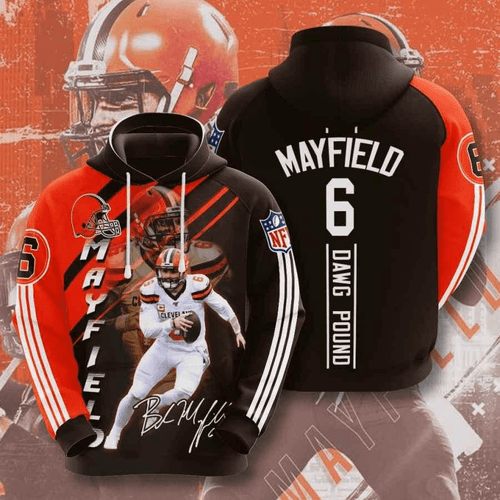 Cleveland Browns Baker Mayfield Usa 981 Hoodie Custom For Fans - NFL