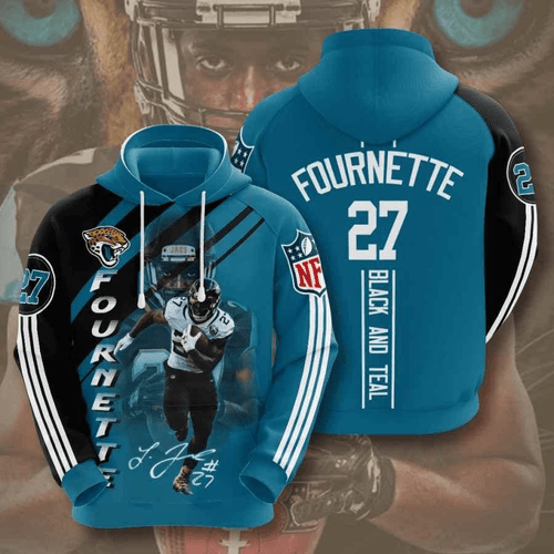 Jacksonville Jaguars Leonard Fournette Usa 1063 Hoodie Custom For Fans - NFL