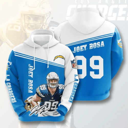 Los Angeles Chargers Joey Bosa Usa 791 Hoodie Custom For Fans - NFL