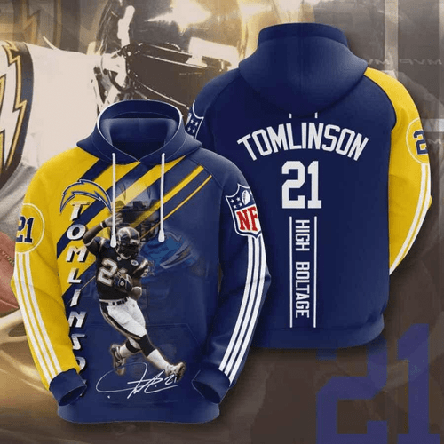 Los Angeles Chargers Ladainian Tomlinson Usa 1094 Hoodie Custom For Fans - NFL