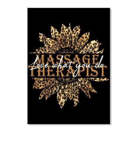 Vintage Funny Love What You Do Gift For Massage Therapist Peel & Stick Poster
