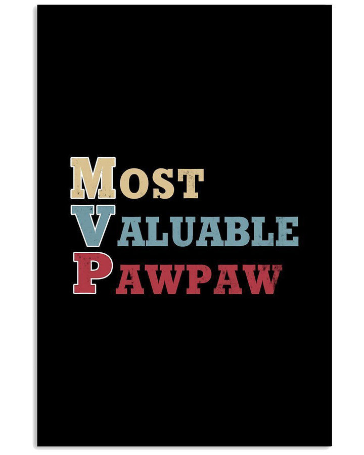 Most Valuable Pawpaw Simple Design Trending Vertical Poster