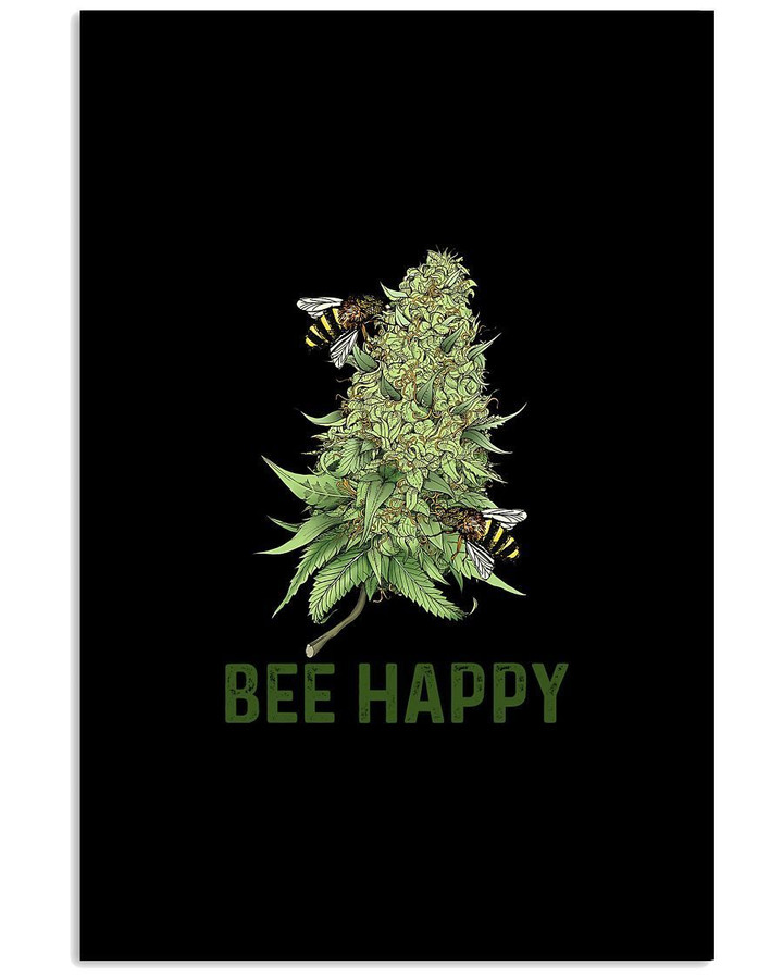 Lovely Bee Happy Gift For Bee Lovers Vertical Poster