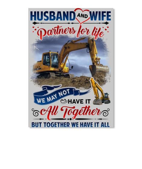 Husband And Wife Partners For Life Poster