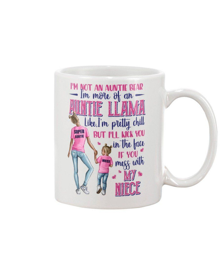 I'm More Of An Auntie Llama Gift For Family Mug