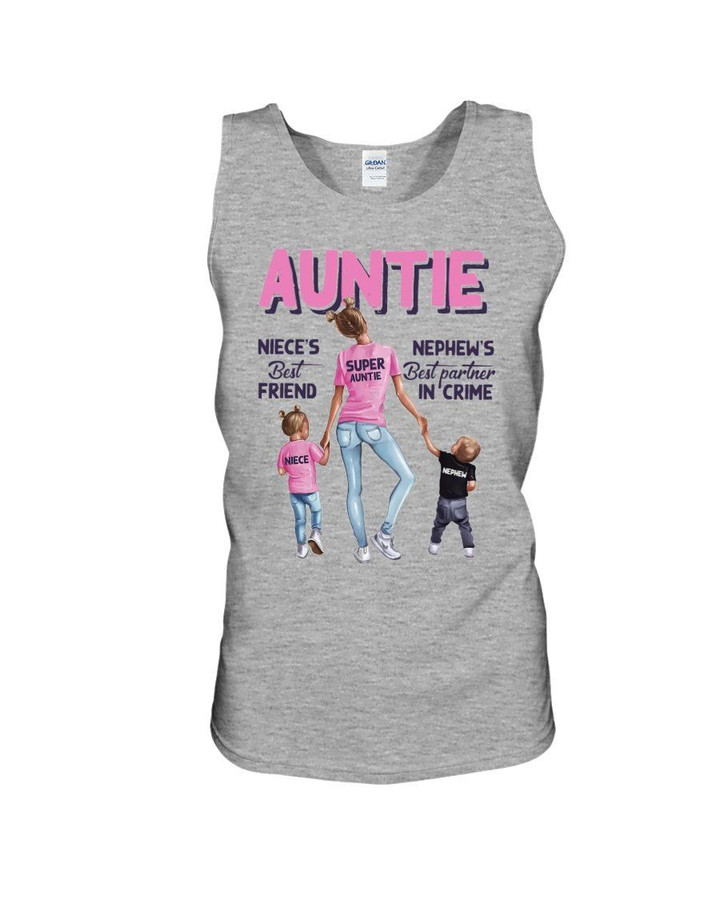 The Importance Of Auntie For Niece And Nephew Gift For Family Unisex Tank Top