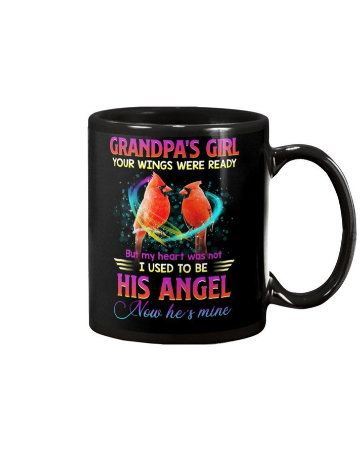 Cardinal Gift For Angel Grandpa Your Wings Were Ready Mug
