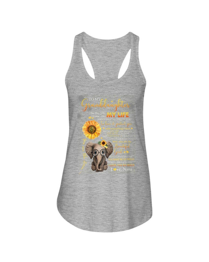 Meaningful Gift For Granddaughter You Make Me So Proud Ladies Flowy Tank