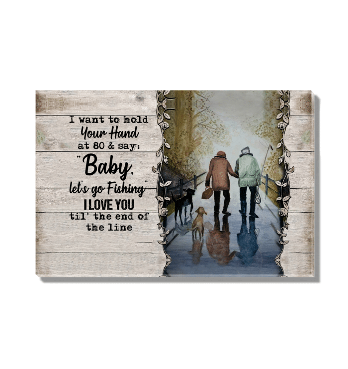 Gift For Wife I Want To Hold Your Hand Matte Canvas