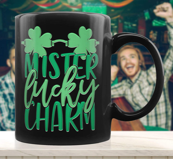 Mister Lucky Charm St Patrick's Day Printed Mug