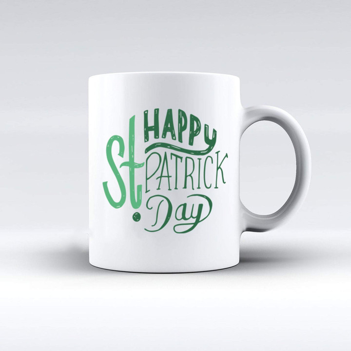 Celebration Happy Clover St Patrick's Day Printed Mug