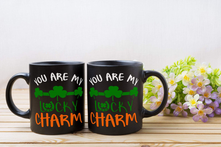 Shamrock St Patrick's Day Printed Mug You Are My Lucky Charm