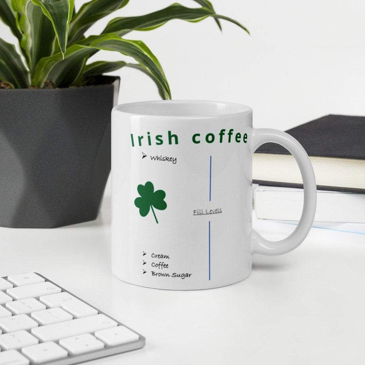 Irish Coffee Whiskey Printed Mug Gift For Brother