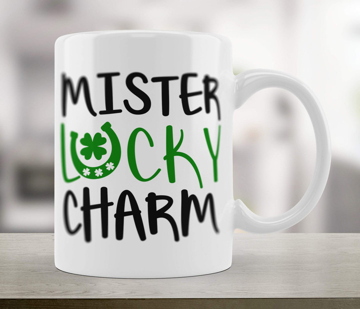 St. Patrick's Day Mister Lucky Charm Printed Mug