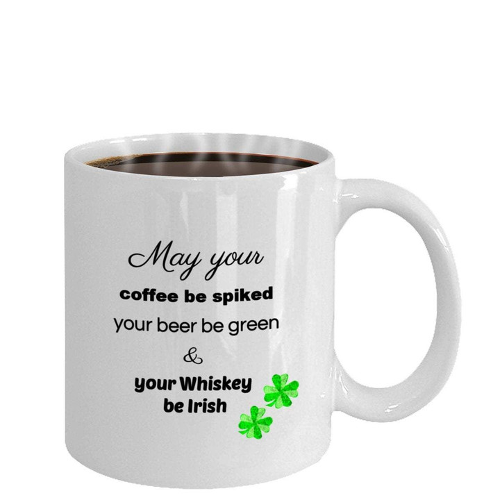 Drinker's Irish Blessing St Patrick's Day Printed Mug