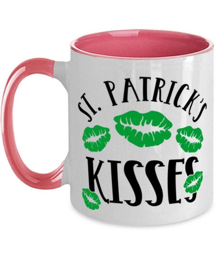 St Patrick's Day They Call Me Mister Pinch Charming Kisses Printed Accent Mug