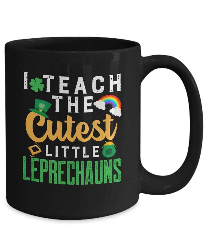 Coffee Mug Gift For Irish Teacher Leprechauns Printed Mug
