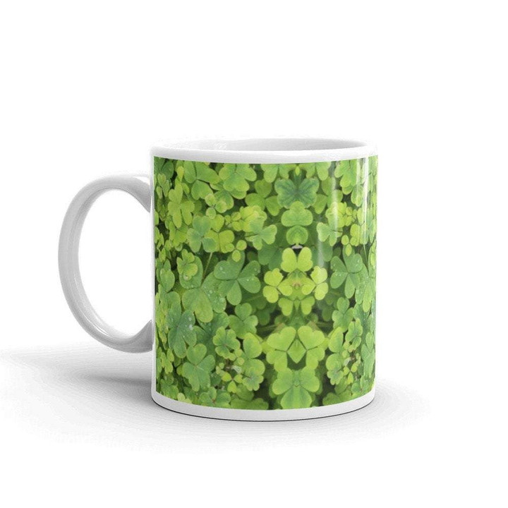 Shamrock Garden St Patrick's Day Printed Mug