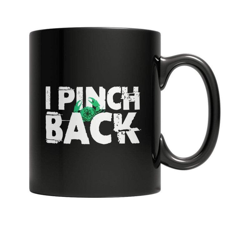 I Pinch Back Green Crab St Patrick's Day Printed Mug