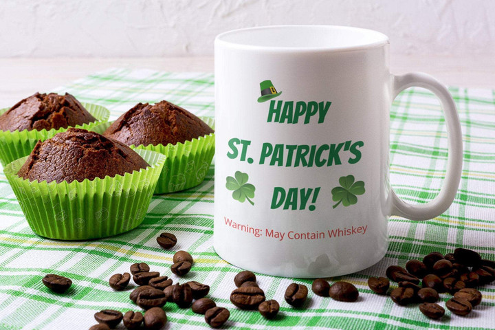 Meaningful Quote Shamrock St Patrick's Day Printed Mug
