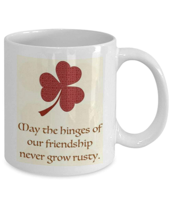 The Binges Of Our Friendship Red Clover St Patrick's Day Printed Mug