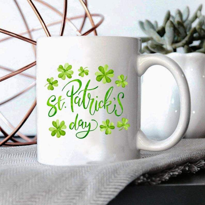 Art Clover St Patrick's Day Printed Mug