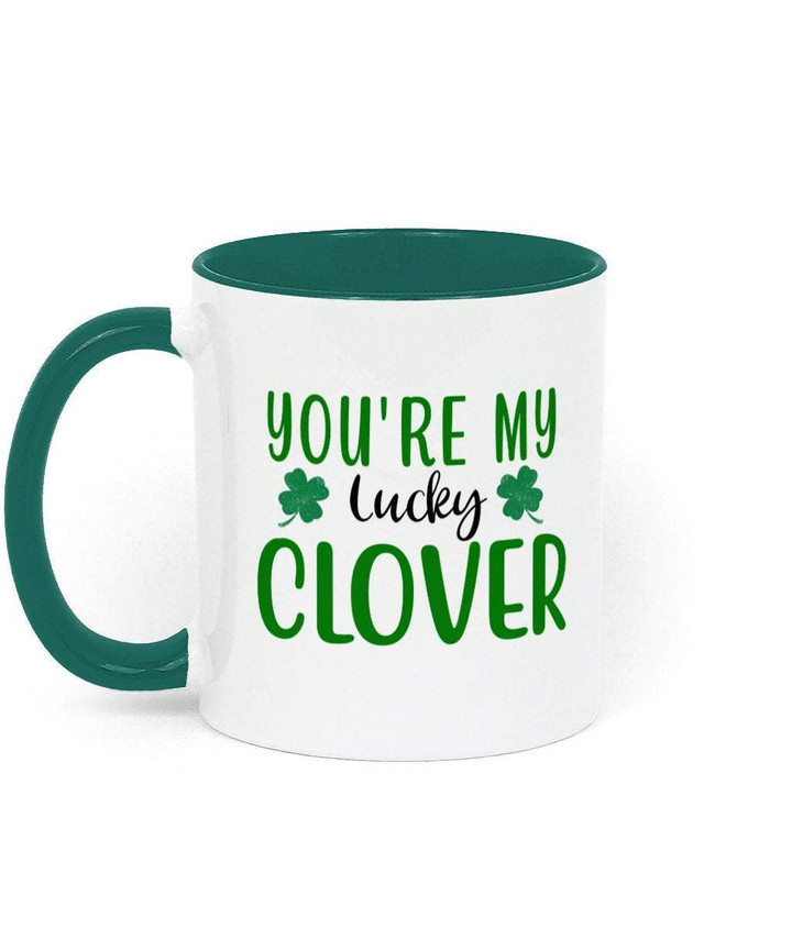 You're My Lucky Clover St Patrick's Day Printed Accent Mug