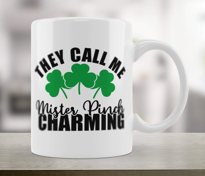 St. Patrick's Day Mister Pinch Charming Printed Mug