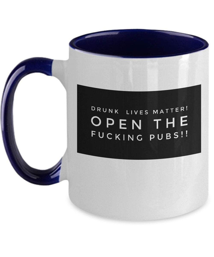 Drunk Lives Matter Gift For Husband Printed Accent Mug
