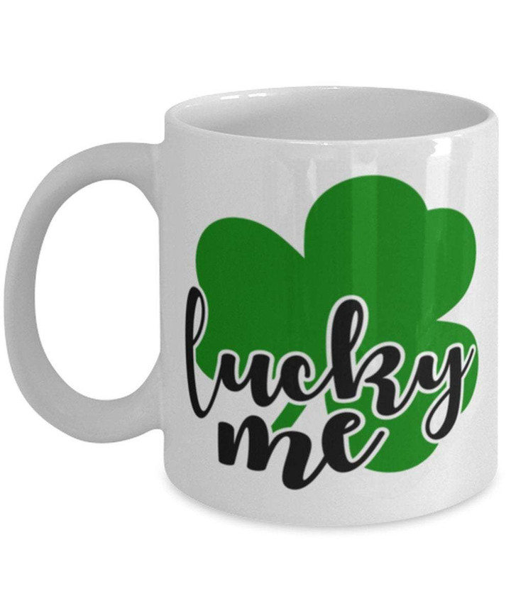 Lucky Giant Shamrock St Patrick's Day Printed Mug
