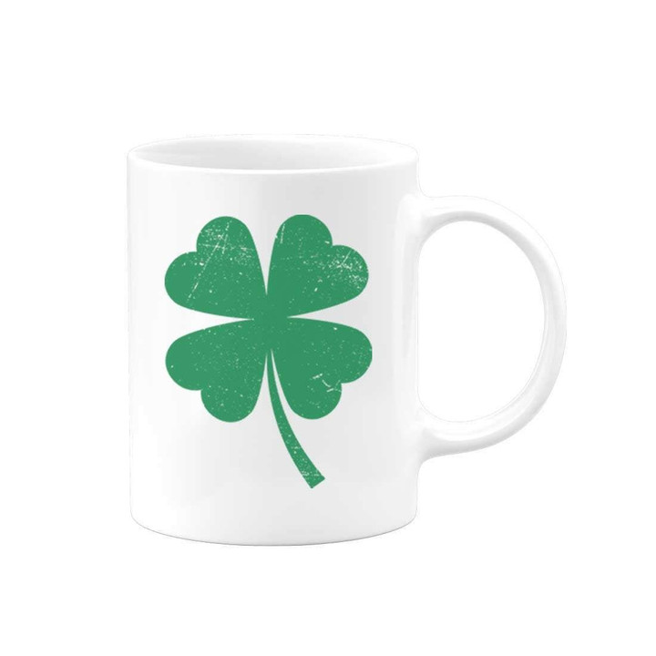 Lucky Charm Shamrock St Patrick's Day Printed Mug