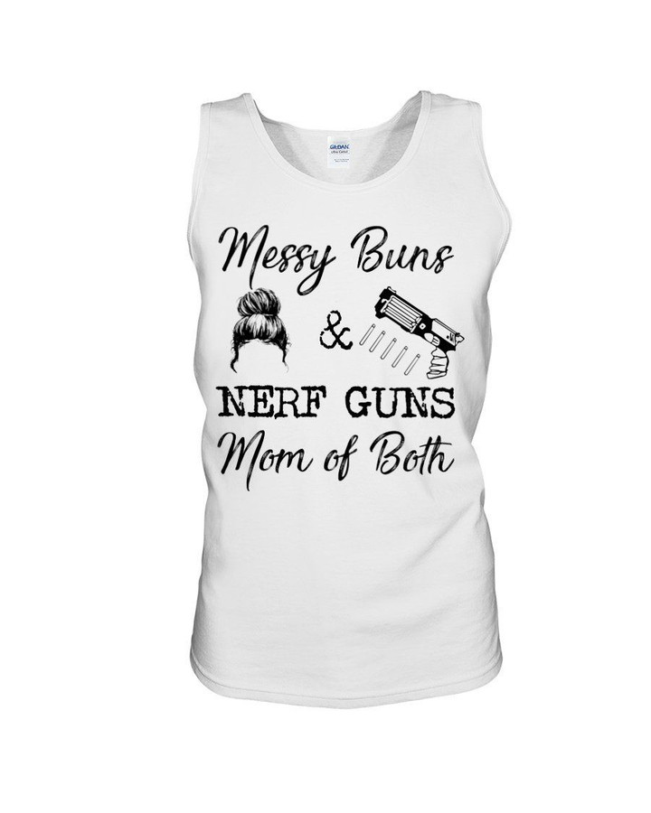 Messy Buns And Nerf Gunsmom Of Both Special Unisex Tank Top