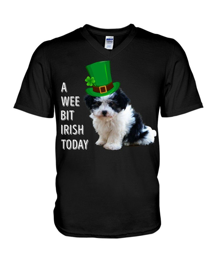 Mal-shi Irish Today St. Patrick's Day Guys V-neck