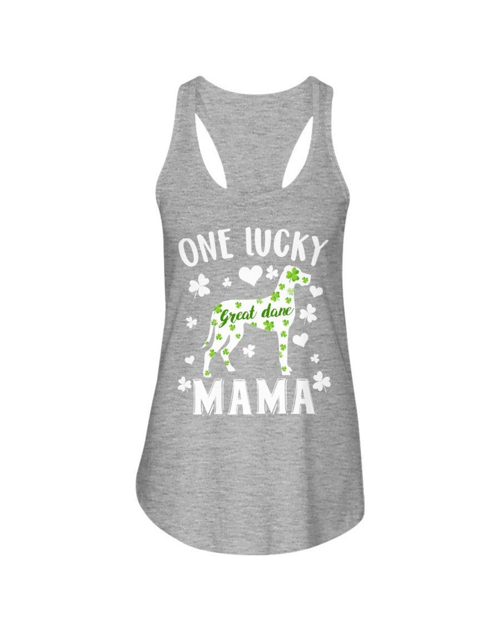 Great Dane Let The Shenanigans Begin Clover St Patrick's Day Gift Ladies Flowy Tank