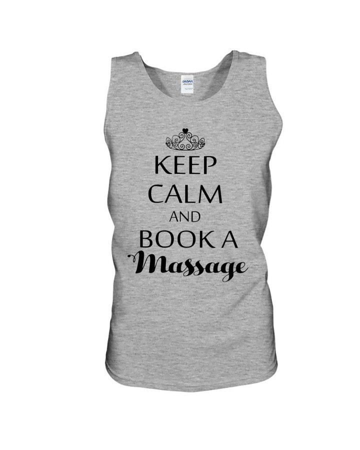 Keep Calm And Book A Massage Unisex Tank Top