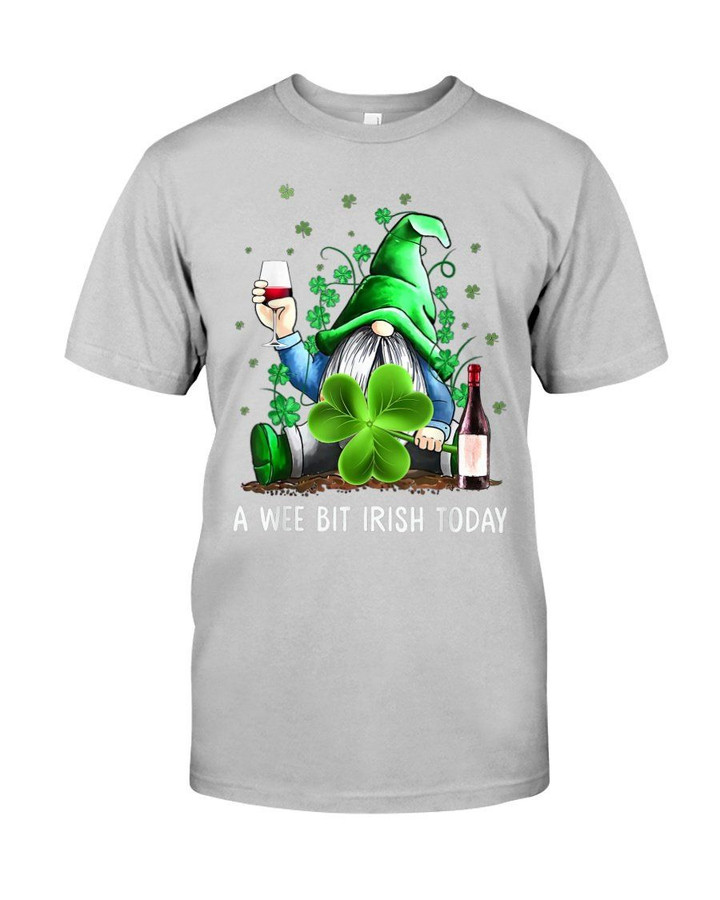 A Wee Bit Irish Today Funny Gnome Happy St. Patrick's Day Guys Tee