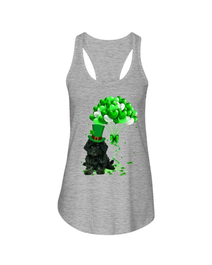 Maltipoo Patrick Balloons St. Patrick's Day Color Changing Ladies Flowy Tank