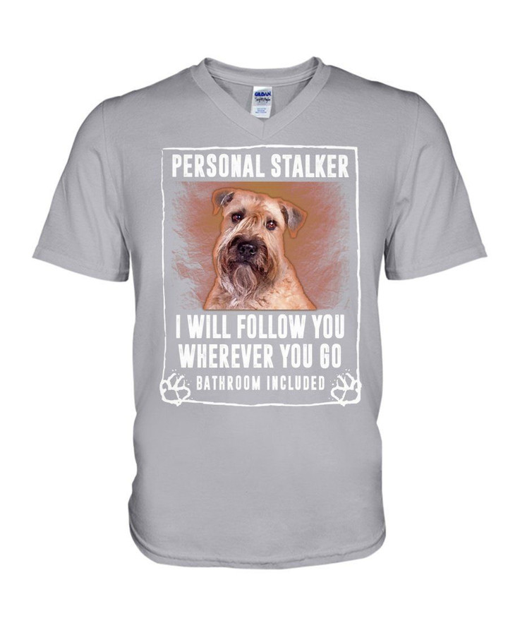 Wheaten Terriers Will Follow You St. Patrick's Day Guys V-neck