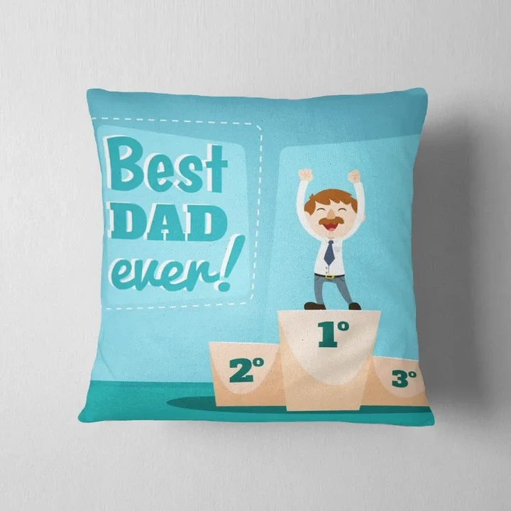 Best Dad Ever Champion Gift For Dad Pillow Cover