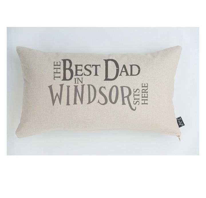 Custom Name The Best Dad In Windsor Gift For Dad Pillow Cover