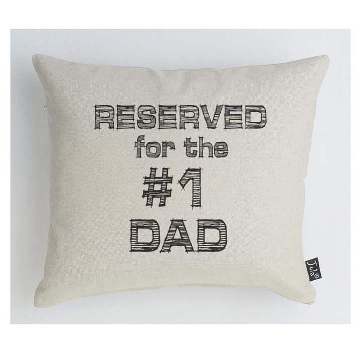 Reserved For Number One Dad Gift For Dad Pillow Cover