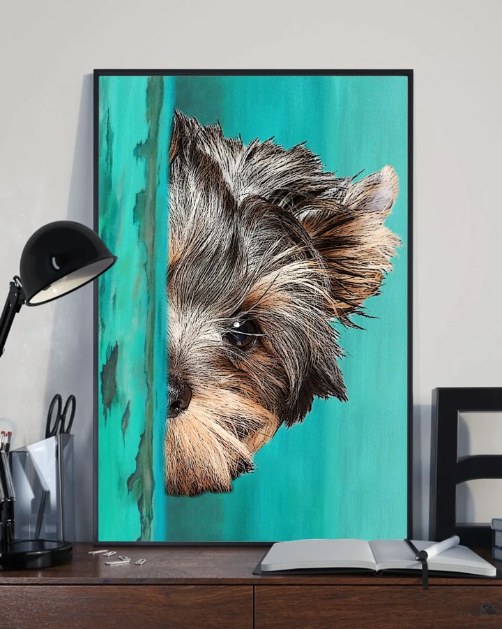 Gorgeous Dog Yorkshire Terrier Gift For Dog Lovers Matte Canvas