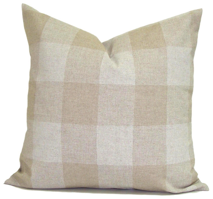 Cloud Buffalo Check Pattern Cushion Pillow Cover Home Decor
