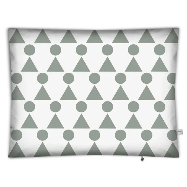 Scandinavian Pattern Large Floor Circle And Triangle Cushion Pillow Cover Home Decor