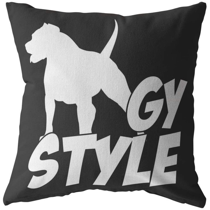 Funny Pitbull Doggy Style Cushion Pillow Cover Home Decor