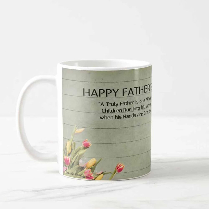 Happy Father's Day A Truly Father Printed Mug