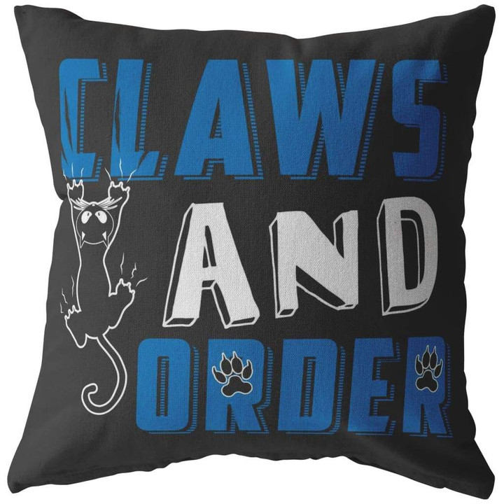 Funny Cat Claws And Order Cushion Pillow Cover Home Decor