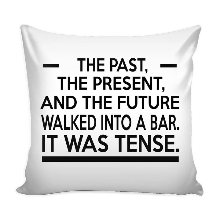 Funny English Grammar Joke Graphic Cushion Pillow Cover Home Decor