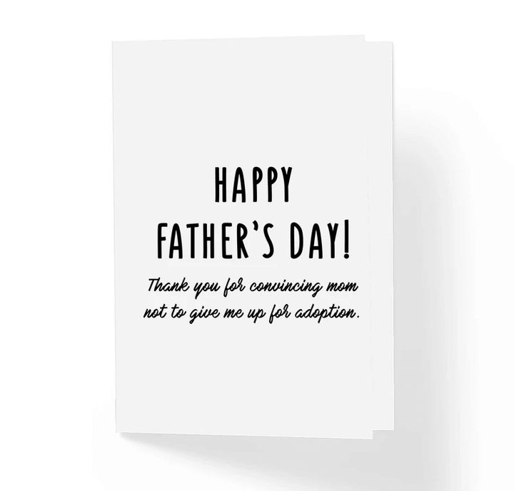 Funny Father's Day Greeting Card Folder Greeting Card Set Of 10